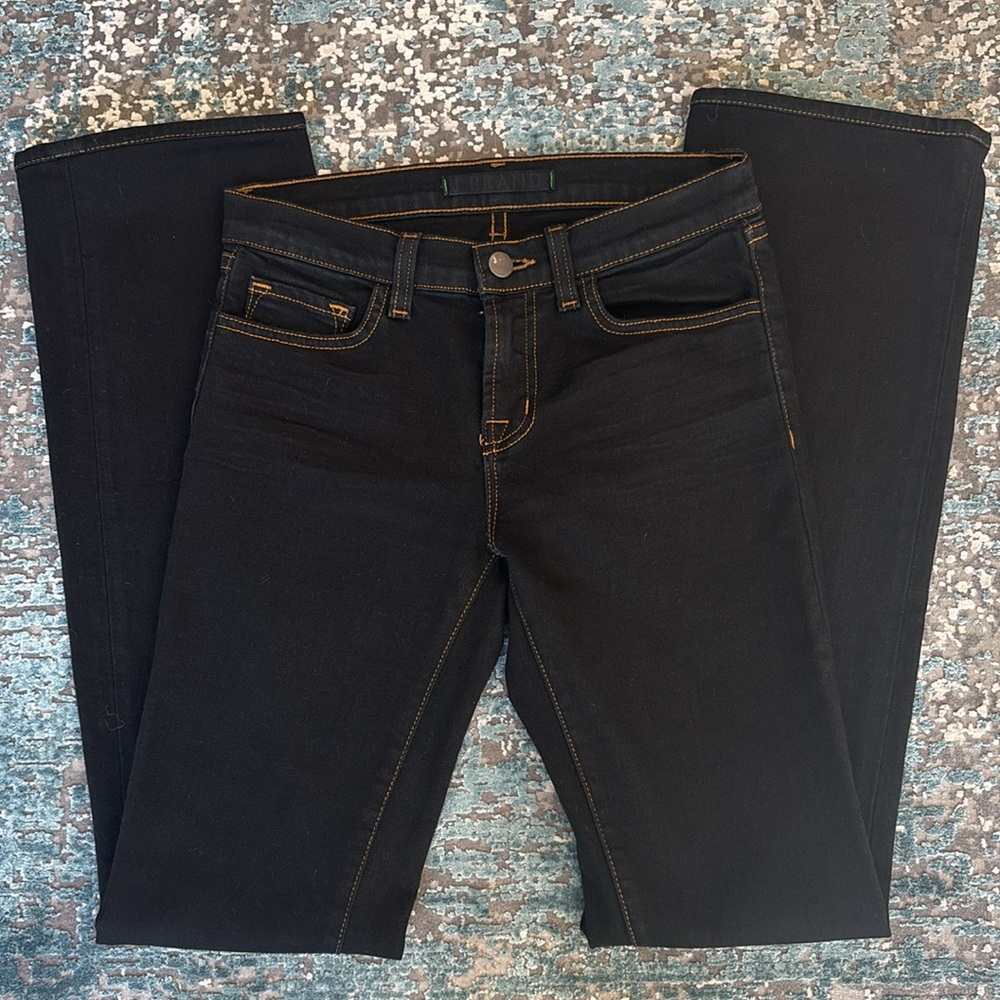 J Brand Straight Leg Style 805 Classic Black Women's Jeans Size 25